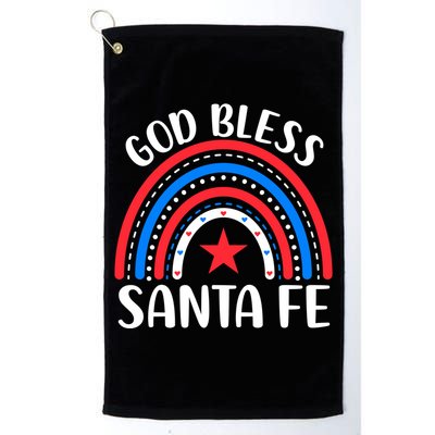 Santa Fe New Mexico Cute Gift I Love Santa Fe Usa Gift Platinum Collection Golf Towel