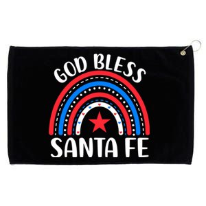 Santa Fe New Mexico Cute Gift I Love Santa Fe Usa Gift Grommeted Golf Towel