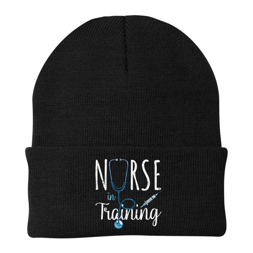 Stethoscope Future Nurse Nursing School Nursery Nurse Gift Beanie