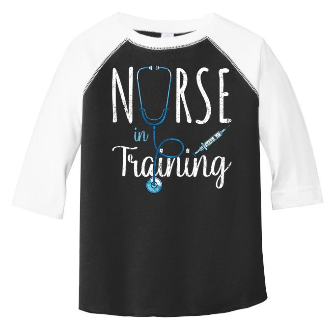 Stethoscope Future Nurse Nursing School Nursery Nurse Gift Toddler Fine Jersey T-Shirt