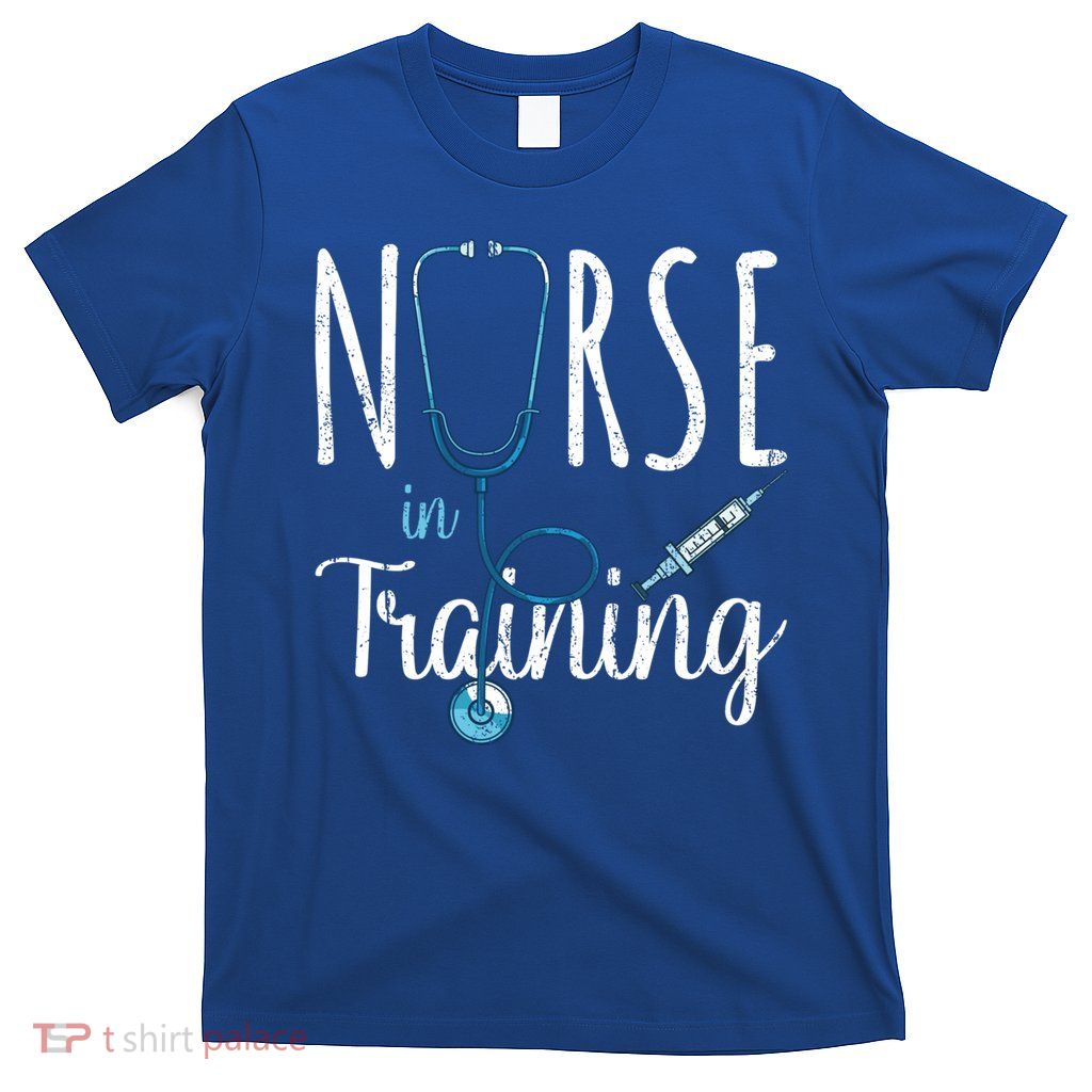 Stethoscope Future Nurse Nursing School Nursery Nurse Gift T-Shirt
