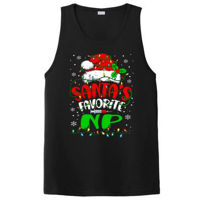 Santa Favorite Nurse Practitioner Christmas Np Nurse Gift PosiCharge Competitor Tank