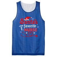 SantaS Favorite Nurse Vintage Meaningful Gift Mesh Reversible Basketball Jersey Tank