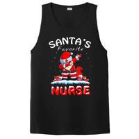 SantaS Favorite Nurse Christmas Funny Dabbing Santa PosiCharge Competitor Tank