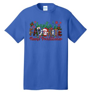 SantaS Favorite Np Nurse Practitioner Christmas Gifts Swea Tall T-Shirt