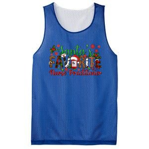 SantaS Favorite Np Nurse Practitioner Christmas Gifts Swea Mesh Reversible Basketball Jersey Tank