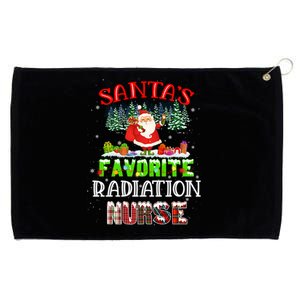 Santas Favorite Nurse Family Matching Group Christmas Gift Grommeted Golf Towel