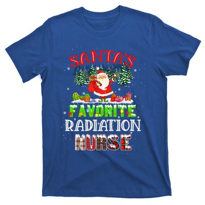 Santas Favorite Nurse Family Matching Group Christmas Gift T-Shirt