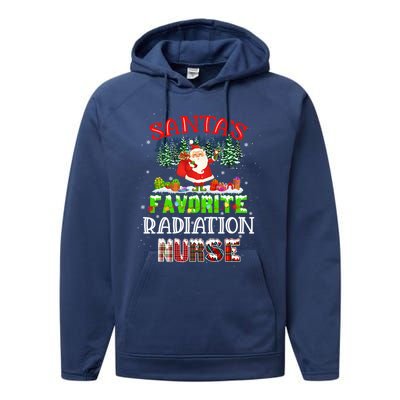 Santas Favorite Nurse Family Matching Group Christmas Gift Performance Fleece Hoodie