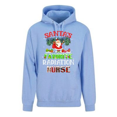 Santas Favorite Nurse Family Matching Group Christmas Gift Unisex Surf Hoodie