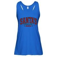 Santa’S Favorite Nurse Christmas Nurse Crew Nursing Costume Gift Ladies Essential Flowy Tank