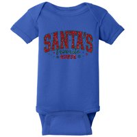 Santa’S Favorite Nurse Christmas Nurse Crew Nursing Costume Gift Baby Bodysuit