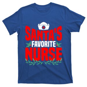 SantaS Favorite Nurse Great Gift T-Shirt