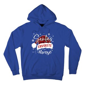 SantaS Favorite Nurse Gift Hoodie