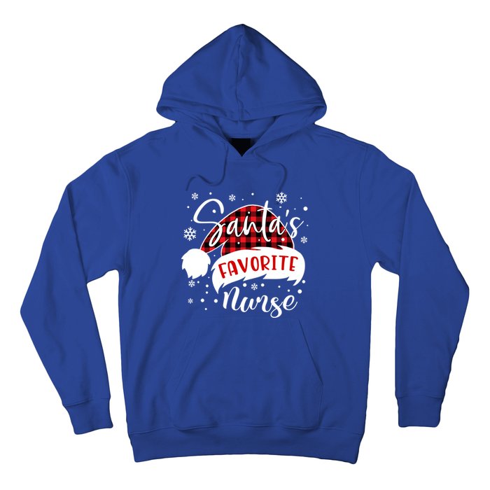 SantaS Favorite Nurse Gift Hoodie