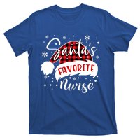 SantaS Favorite Nurse Gift T-Shirt