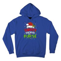 Santa Favorite Nurse Christmas Rn Er Or Nurse Gift Hoodie