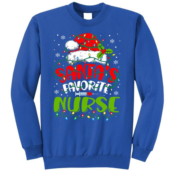 Santa Favorite Nurse Christmas Rn Er Or Nurse Gift Sweatshirt