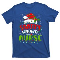 Santa Favorite Nurse Christmas Rn Er Or Nurse Gift T-Shirt