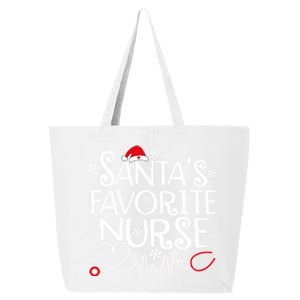 SantaS Favorite Nurse Meaningful Gift 25L Jumbo Tote