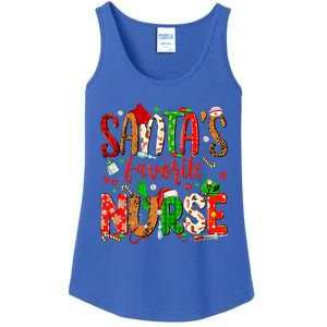 SantaS Favorite Nurse Funny Gift Cute Merry Xmas Party Funny Gift Ladies Essential Tank