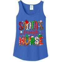 SantaS Favorite Nurse Funny Gift Cute Merry Xmas Party Funny Gift Ladies Essential Tank