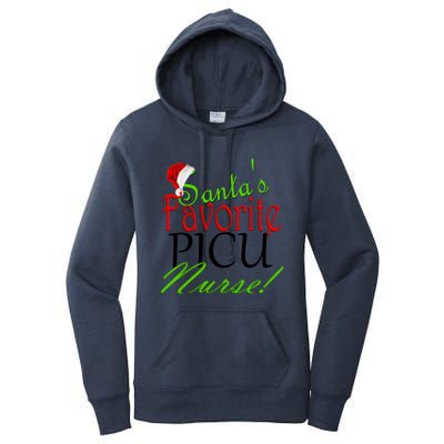 Santas Favorite Nurse Gift Women's Pullover Hoodie