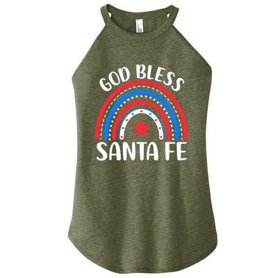 Santa Fe New Mexico Funny Gift I Love Santa Fe Usa Gift Women's Perfect Tri Rocker Tank