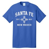 Santa Fe New Mexico NM Vintage State Athletic Style Tall T-Shirt