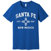 Santa Fe New Mexico NM Vintage State Athletic Style Premium T-Shirt