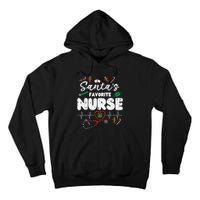 Santas Favorite Nurse Christmas Xmas Nursing Tall Hoodie