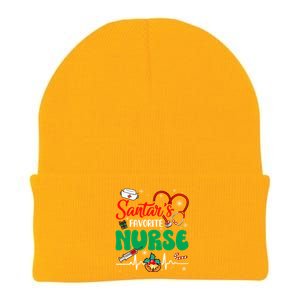 Santas Favorite Nurse Christmas Xmas Nursing Gift Knit Cap Winter Beanie