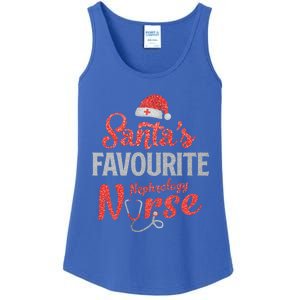 Santas Favorite Nephrology Nurse Christmas Nursing Xmas Gift Ladies Essential Tank