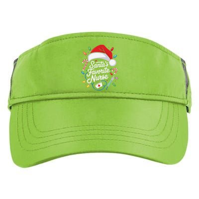 Santa Favorite Nurse Holiday For Medical Professionals Adult Drive Performance Visor