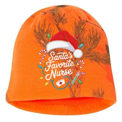 Santa Favorite Nurse Holiday For Medical Professionals Kati - Camo Knit Beanie