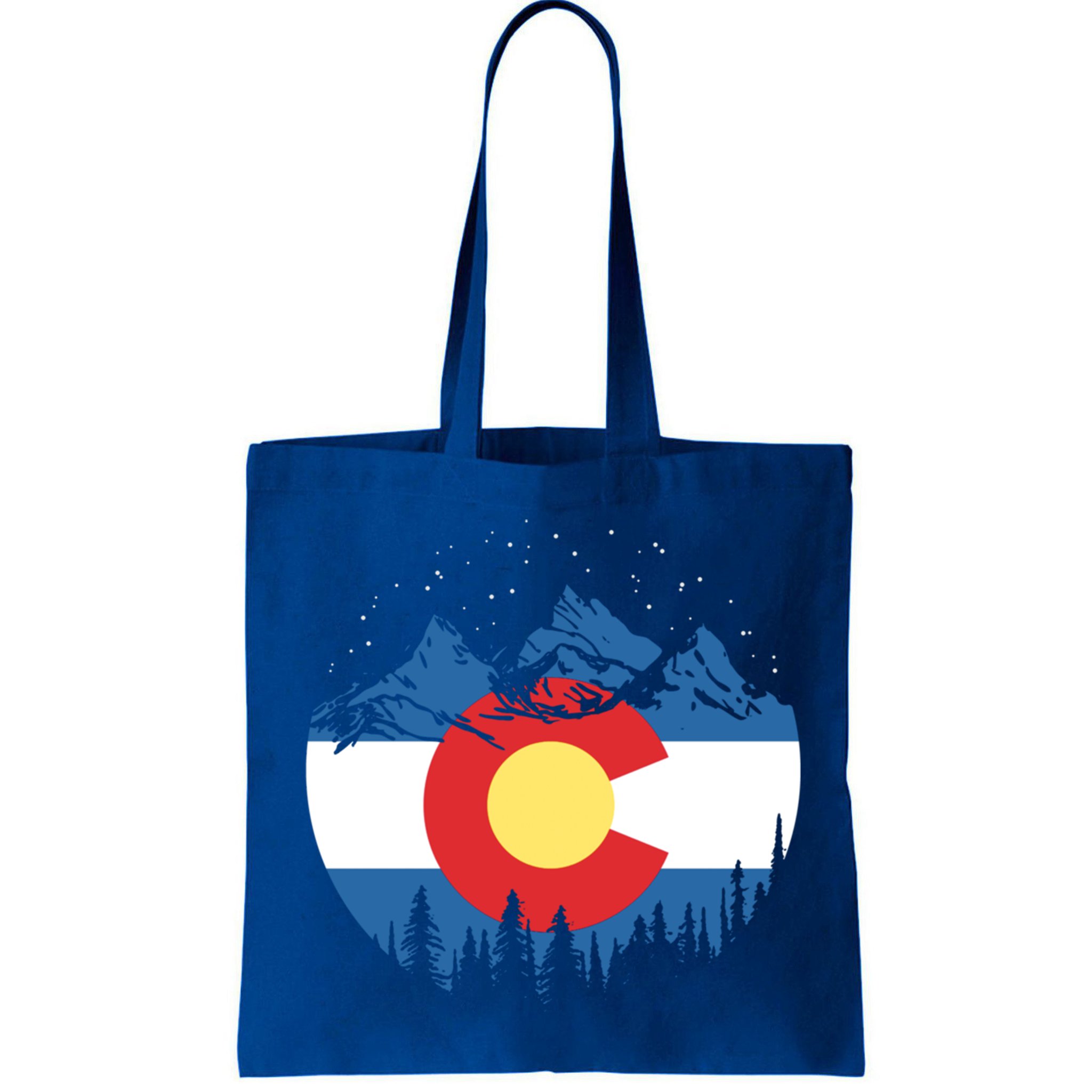 State Flag Of Colorado Vintage Night Stars Design Cute Gift Bag