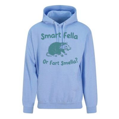 Smart Fella Or Fart Smella Vintage Style Unisex Surf Hoodie