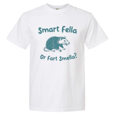 Smart Fella Or Fart Smella Vintage Style Garment-Dyed Heavyweight T-Shirt