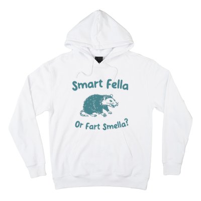 Smart Fella Or Fart Smella Vintage Style Hoodie