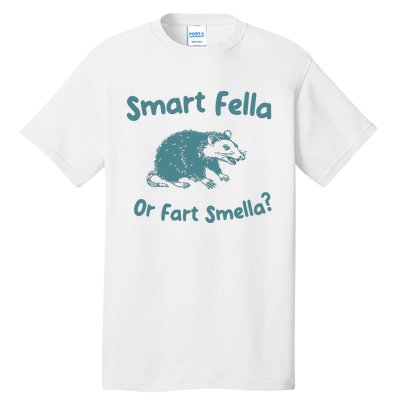 Smart Fella Or Fart Smella Vintage Style Tall T-Shirt