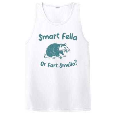 Smart Fella Or Fart Smella Vintage Style PosiCharge Competitor Tank