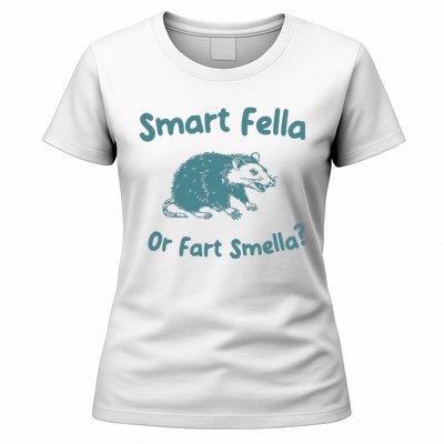 Smart Fella Or Fart Smella Vintage Style Women's T-Shirt