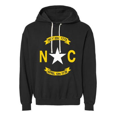 State Flag Of North Carolina Garment-Dyed Fleece Hoodie