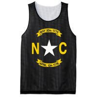 State Flag Of North Carolina Mesh Reversible Basketball Jersey Tank