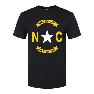 State Flag Of North Carolina Softstyle CVC T-Shirt