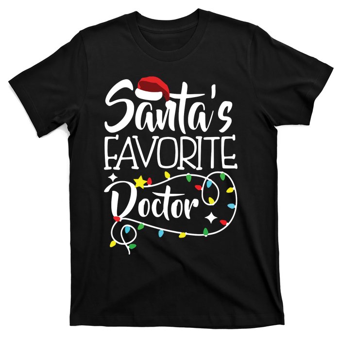 Santas Favorite OB/GYN Christmas Obstetrician Gynecologist T-Shirt