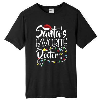 Santas Favorite OB/GYN Christmas Obstetrician Gynecologist Tall Fusion ChromaSoft Performance T-Shirt