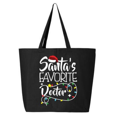 Santas Favorite OB/GYN Christmas Obstetrician Gynecologist 25L Jumbo Tote