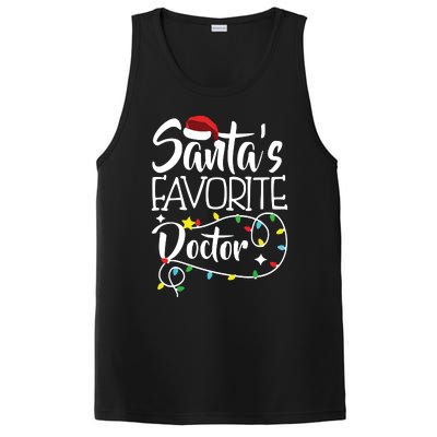 Santas Favorite OB/GYN Christmas Obstetrician Gynecologist PosiCharge Competitor Tank