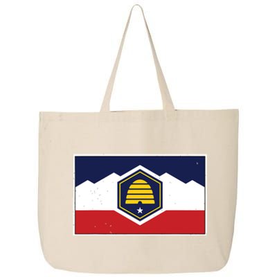 State Flag Of Utah New 2024 Beehive Banner 25L Jumbo Tote